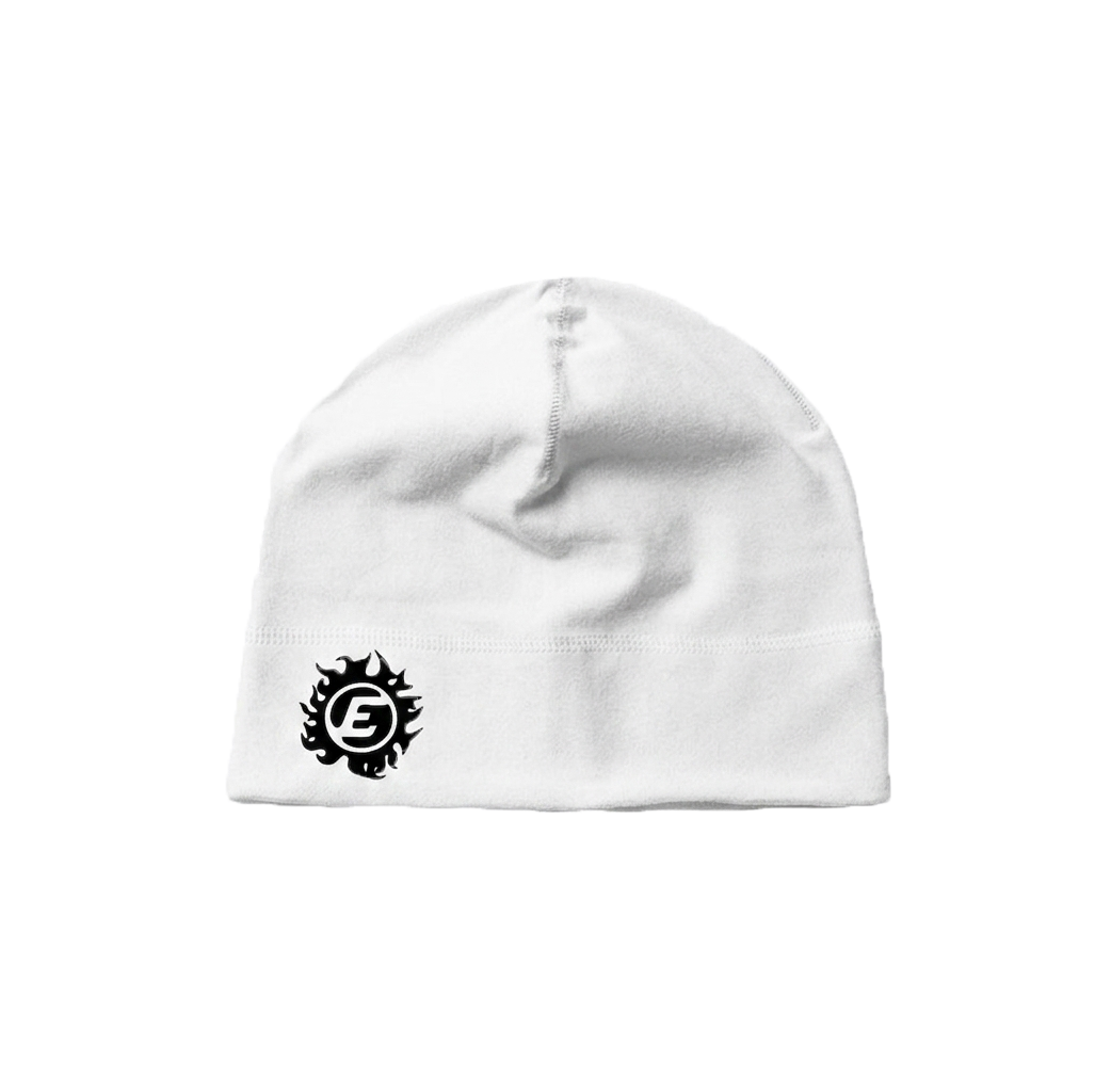 WHITE SKULL CAP