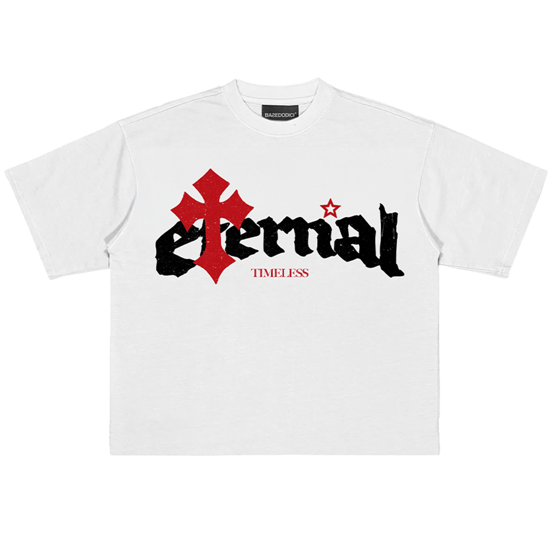 RED CROSSES TEE