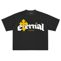 YELLOW CROSSES TEE